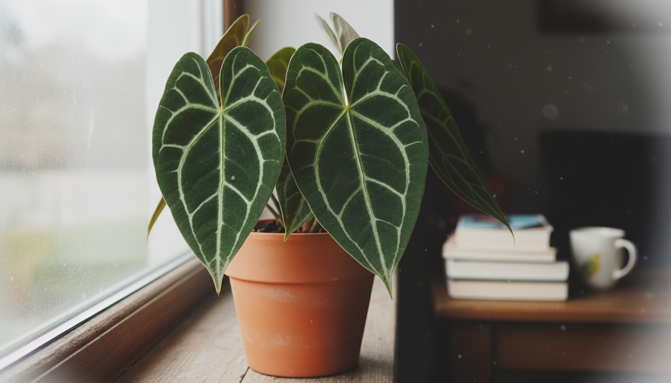 Anthurium crystallinum: The Shimmering Masterpiece