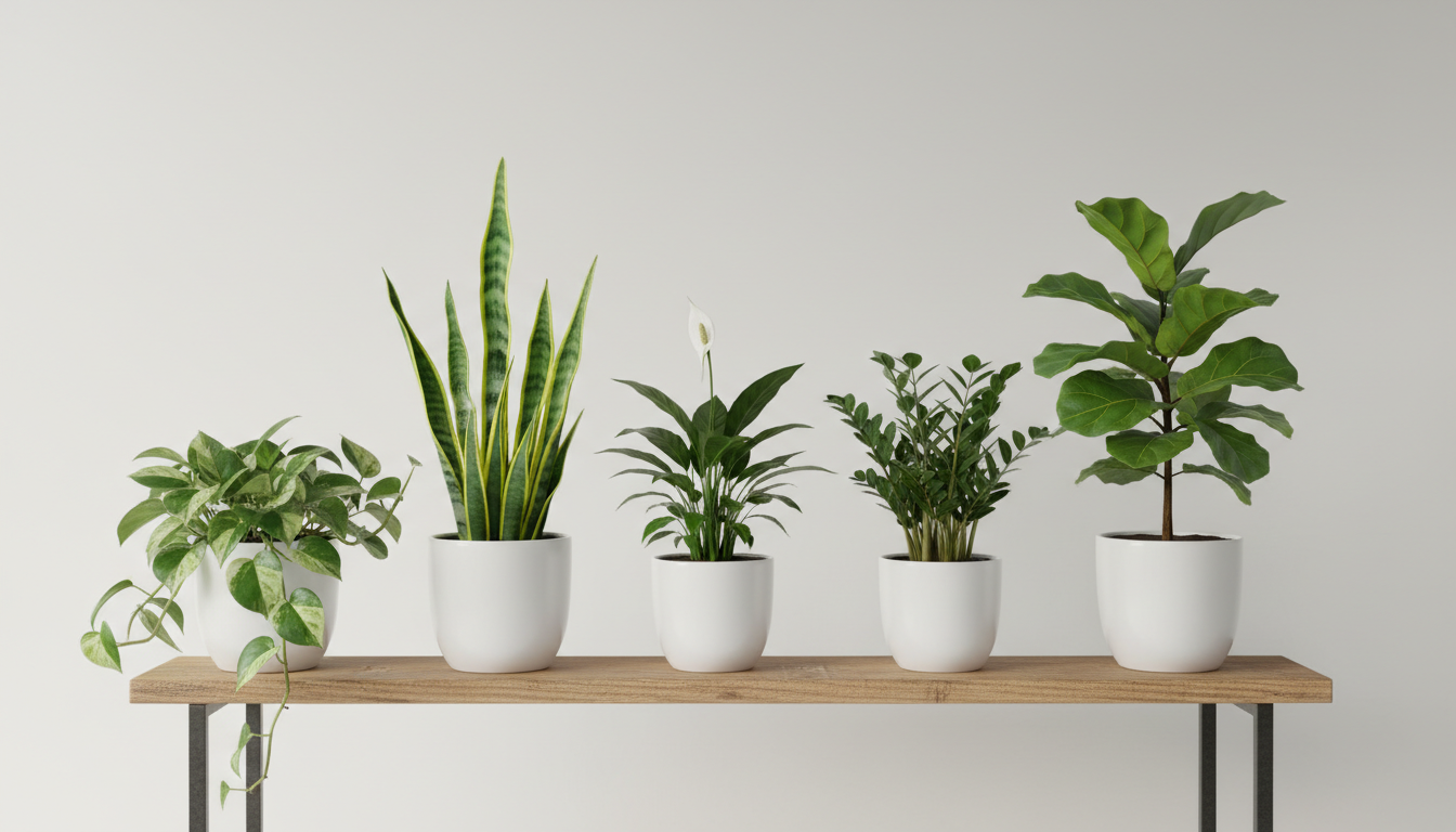 Breathe Better: 5 Essential Air-Purifying Plants for Your Home