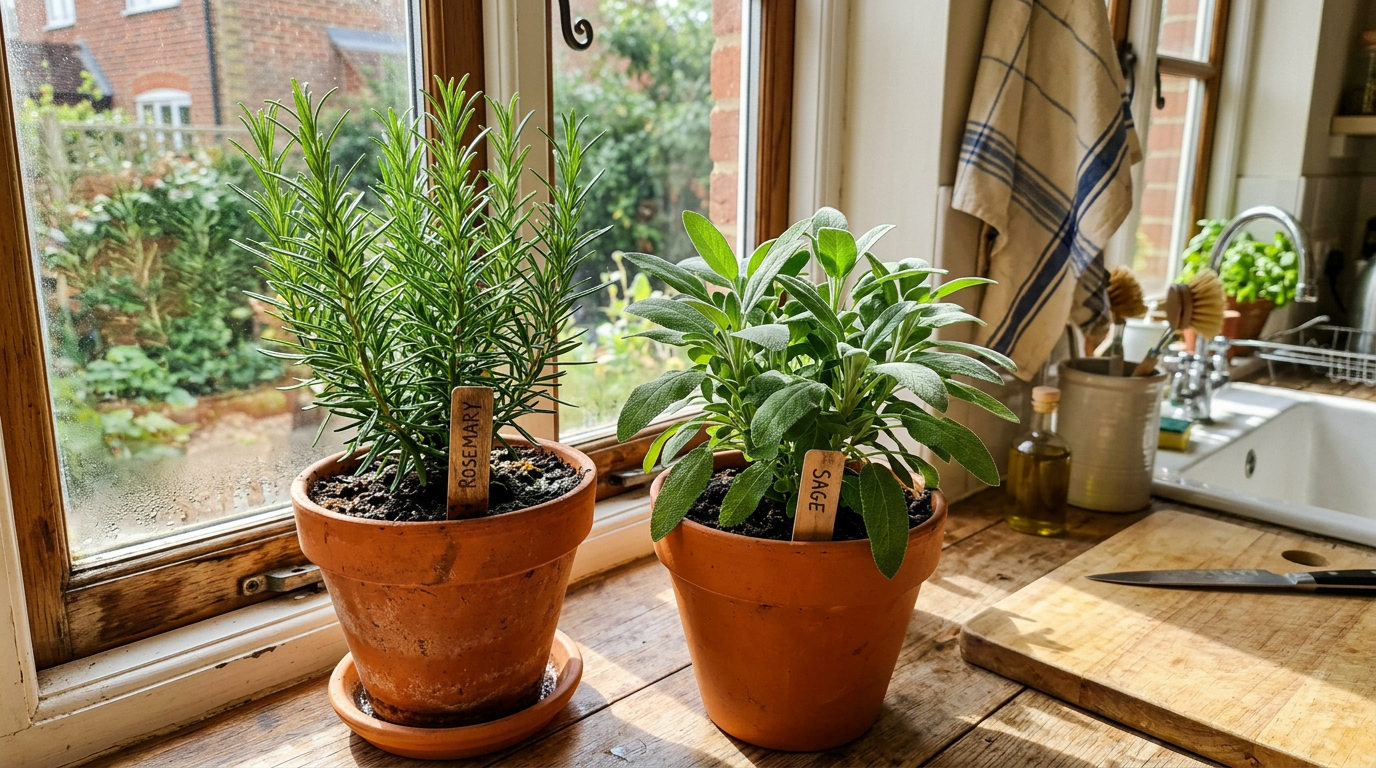 Is Your Herb Garden Perennial? (Sage, Rosemary, Oregano)