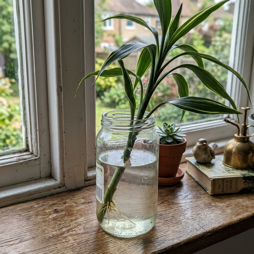 Dracaena water propagation