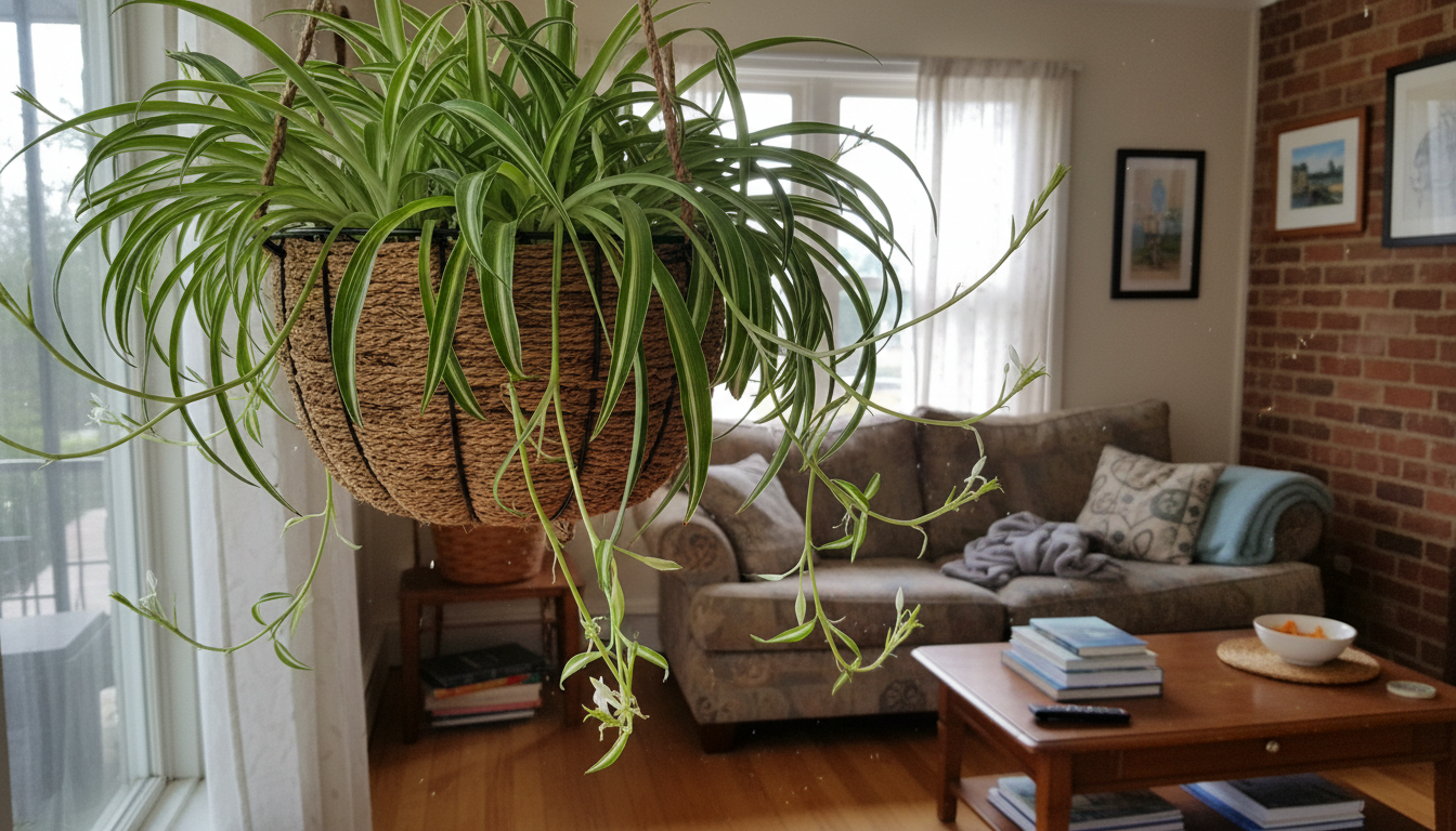 The Spider Plant: A Lesson in Generous Growth